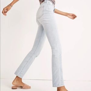 Madewell perfect vintage jean in Fitzgerald wash